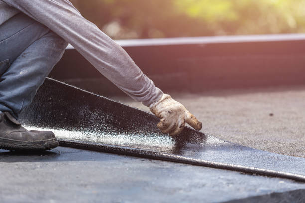 Professional Crawl Space Encapsulation technician working in Passaic, NJ